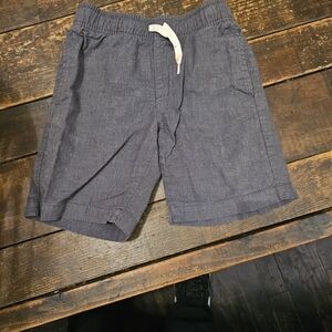 Old Navy Men's Navy Drawstring Flat-Front Shorts